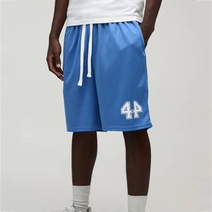 Pantalones Cortos de Algodón para Hombre con Estampado Personalizado, Diseño Gráfico Urbano, Estilo Casual con Cordón Ajustable hasta la Rodilla - Product Image 1