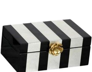 Resin Inlay Jewelry Box MDF Storage Box Modern Nordic Eco-friendly Multi-functional Living Room Decorative High-quality Very Low - Product Image 5