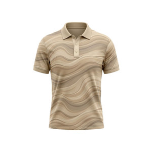 Camisas de Hombre de Alta Calidad 100% Poliéster, Antiarrugas, Diseño Nuevo, Tejido de Punto Personalizado, Venta al Por Mayor - Product Image 6
