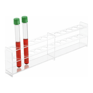 Support pour tubes Nessler en acrylique à 12 trous avec plaque miroir détachable pour tubes colorimétriques - Product Image 3