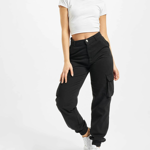 Custom Women Cargo Pants Slim Fit Cotton Casual <b>Trousers</b> OEM ODM Wholesale Supplier Factory Premium Collection Breathable Cotton - Product Image 2