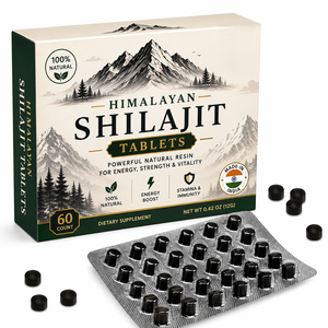 Comprimés de Shilajit OEM les plus vendus, 100 % authentiques de l'Himalaya, pour l'énergie et la vitalité, gouttes sèches de Shilajit en vrac - Product Image 1