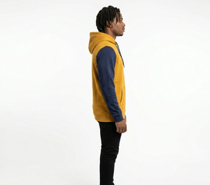 Sweat-shirt à capuche oversize pour homme sans fermeture éclair, coupe décontractée, en molleton doux, avec poche kangourou, manches longues, style décontracté - Product Image 2