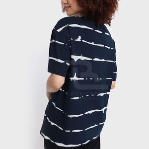 Nouveau design 2026 T-shirts oversize pour femmes, T-shirts à col rond pour femmes, fabriqués au Pakistan - Product Image 3