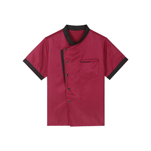 Uniforme <span class=keywords><strong>de</strong></span> chef <span class=keywords><strong>jefe</strong></span> <span class=keywords><strong>de</strong></span> cocina <span class=keywords><strong>de</strong></span> Hotel <span class=keywords><strong>de</strong></span> restaurante <span class=keywords><strong>de</strong></span> comida rápida <span class=keywords><strong>de</strong></span> manga corta <span class=keywords><strong>de</strong></span> alta calidad ropa <span class=keywords><strong>de</strong></span> otoño e invierno - Product Image 1