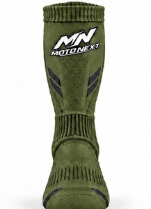 Chaussettes de motocross de qualité supérieure, 100 % spandex, séchage rapide, écologiques, confortables/respirantes, personnalisées, en vente - Product Image 2