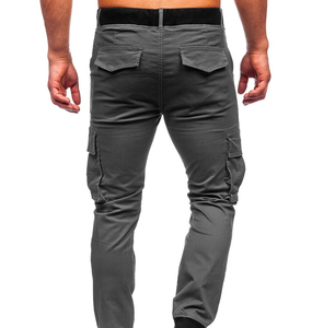 Pantalones Cargo Casuales para Hombre, Cómodos, de Secado Rápido, Ligeros, Transpirables, de Corte Holgado, con 6 Bolsillos, Tinte Liso, Venta al Por Mayor OEM - Product Image 2