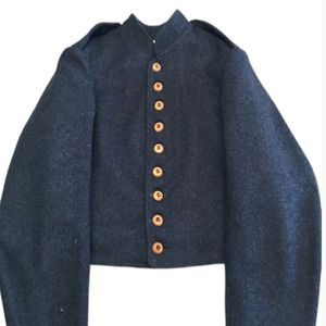 OEM Fashion High Quality Custom Logo Handmade Embroidery Plus Size Civil Reproduction Men's Jackets - Product Image 1