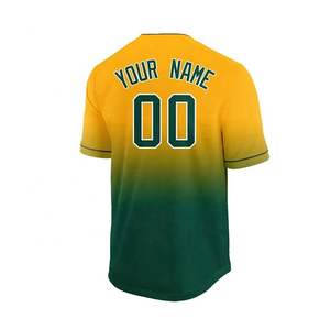 TriPro Sports - Camiseta de Béisbol de Alta Calidad 100% Poliéster, Diseño Personalizado, Uniforme de Béisbol Antibacteriano de Manga Corta - Product Image 3