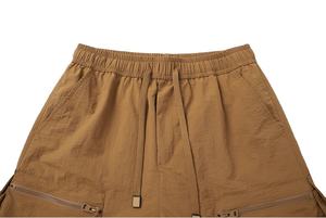 Nuevo verano alta calidad 100% Nylon respirar hombres Casual cintura elástica hombres secado rápido Fitness Jogging playa moda Pantalones cortos - Product Image 6