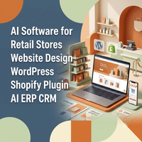 Website Design AI ERP CRM Software for Plywood Industry Android iOS Mobile Apps WordPress Shopify Online CMS AI eCommerce Plugin