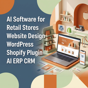 Software de IA para Tiendas Minoristas, Diseño de Sitios Web, Plugin para WordPress y Shopify, Aplicaciones Móviles para Android e iOS, Software de IA para ERP y CRM, Software de IA para Comercio Electrónico - Product Image 2