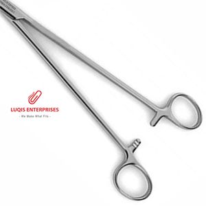 Pinces à tissus Williams droites en acier inoxydable chirurgical, pointes dentelées de précision, 12, 14, 16 cm, pour chirurgie générale - Product Image 3
