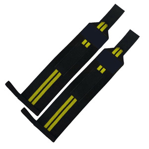 Bandes de compression flexibles professionnelles pour la musculation, la gym et le fitness - Polyester et coton avec fermeture à boucle magnétique - Product Image 2