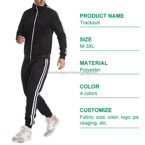 ชุดวอร์มกีฬาผู้ชายไซส์ใหญ่พิมพ์ลาย 2 ชิ้น สำหรับฤดูหนาว รับผลิตตามสั่ง สีพื้น พร้อมปรับแต่งสีได้ - Product Image 6