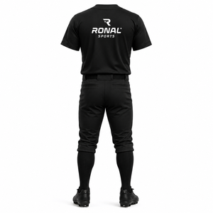 Camiseta de Béisbol Personalizada OEM con Impresión por Transferencia de Calor, 100% Poliéster, Blanca, Transpirable, Ropa Deportiva de Equipo, Manga Corta, Unisex - Product Image 2