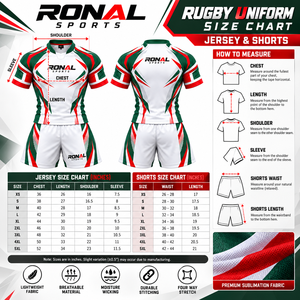 Maillot de rugby rouge personnalisé à prix d'usine, faible MOQ, uniforme de rugby professionnel à prix abordable, en vente - Product Image 6