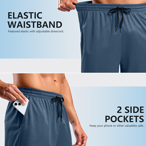 Short de course pour hommes, pour cyclisme, gym, plage, pêche, randonnée, été, avec cordon de serrage à la taille, look décontracté, short de course pour hommes - Product Image 5