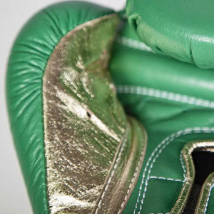 Guantes de Boxeo Profesionales de Alta Calidad en Cuero y Gel, con Logotipo Personalizado, Cierre de Gancho y Bucle, Absorción de Humedad, para Entrenamiento de Artes Marciales - Product Image 6