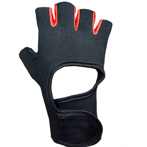 Black Men Half Finger Weight Lifting <b>Gloves</b> Breathable Non-Slip Adjustable Wrist Strap Gym Training <b>Gloves</b> - Product Image 2