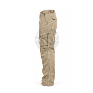 Pantalon de combat américain en toile durable avec taille sécurisée, coupe confortable des jambes, coutures renforcées, design léger et écologique - Product Image 5