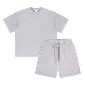 Nouvelle Collection Été : Ensemble Homme T-shirt et Short Personnalisé Écologique 2 Pièces – Vente en Gros à Prix Abordable - Product Image 1