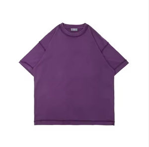 Créez votre propre logo, t-shirts pour hommes personnalisables, écologiques, en tissu jersey à séchage rapide, style hip-hop, coupe classique - Product Image 5