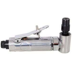 1/4\" <b>Mini</b> Pneumatic Air Angle Die <b>Grinder</b> Ball Bearing Construction Compact Air Powered <b>Grinder</b> with Grinding Features - Product Image 4