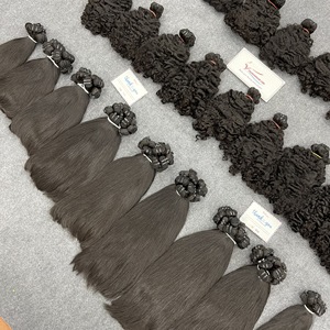 ผมต่อเวียดนามแท้ 100% ผมมนุษย์แบบ Double Drawn หนาเต็มปลาย คุณภาพพรีเมียม ขายส่ง - Product Image 2