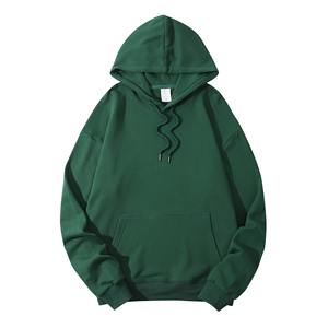 Hoodie Homme Oversize en Coton Épais Uni de Haute Qualité, Personnalisable avec Logo Imprimé, Vente en Gros à Prix Fabricant - Product Image 5
