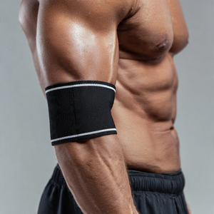 Manchon de compression pour coude en néoprène pour haltérophilie et pompes, manchon de compression robuste - Product Image 1