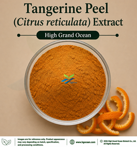 สารสกัดเปลือกส้มเขียวหวาน (Citrus reticulata) จากโรงงาน HGO โดยตรง (เกรดอาหารเพื่อสุขภาพ) อัตราส่วน 4:1 5:1 10:1 20:1 100:1 200:1 - Product Image 1