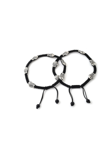 สร้อยข้อเท้าผู้หญิงลายปลา ปรับขนาดได้ เชือกสีดำ สไตล์โบโฮ - Product Image 6