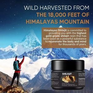 Resina de Shilajit 100% auténtica del Himalaya, rica en ácido fúlvico y complejo mineral para energía, fuerza y apoyo energético. - Product Image 5