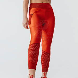 Women's High Waist Yoga <b>Leggings</b> Spandex Knitted Solid Comfortable Quick Dry Breathable Padded <b>Workout</b> <b>with</b> Invisible <b>Pocket</b> - Product Image 1