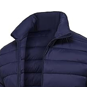 2025 Custom Shiny Cotton Winter Bubble Men's Designer Puffer <b>Jacket</b> OEM Urban Style Wholesale - Product Image 3