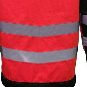 เสื้อฮู้ดนิรภัยสำหรับผู้ชายมาตรฐาน ANSI Class 2 กันน้ำ ไฟ LED กระพริบ น้ำหนักเบา กันยับ ออกแบบโลโก้ได้ตามต้องการ - Product Image 6