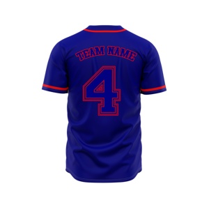 Uniformes de béisbol de tiras de Softball para hombres jóvenes, Jersey de béisbol cosido, camisas bordadas sublimadas personalizadas, XXL, Kawasaki, Unisex, OEM - Product Image 3