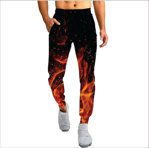 กางเกงวอร์มลำลองสำหรับผู้ใหญ่ เนื้อผ้านุ่ม ระบายอากาศดี สินค้ามาแรง กางเกงขายาวทรงสลิมสำหรับผู้ชาย - Product Image 4