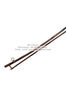Manufacturer Handmade Bamboo Textile Hanger Wall Display <b>Hook</b> Vietnam <b>For</b> Quilt Hotel Decor Bulk Bamboo Textile Hanger Supplier - Product Image 3