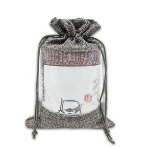 Recyclable Jute <b>Gift</b> Bag with Zipper Closure for Corporate <b>Hampers</b> - Product Image 1