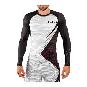 Camisetas de Compresión de Color Sólido al Mejor Estilo para Logotipo Personalizado, Camisetas de Compresión de Secado Rápido para Exteriores, Gimnasio, Running, Camisetas para Hombre - Product Image 1