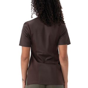 Camiseta de Cocina para Niñas, Uniforme de Chef para Restaurante, Camiseta de Panadero, Uniforme de Trabajo, Ropa de Camarero para Hotel, Chaqueta de Cocinero de Sarga - Product Image 2