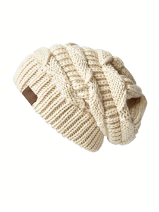 Wholesale Winter <b>Warm</b> Knitted Beanie <b>Hat</b> with Customized Logo Fashion Sports Skull Cap Customized High Quality Unisex <b>Hat</b> - Product Image 2
