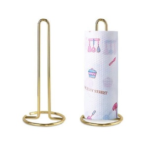 Classic Design Metal Gold <b>Color</b> <b>Tissue</b> Holder Set Of Two Exclusive Quality Kitchenware <b>Tissue</b> <b>Paper</b> Holder - Product Image 1
