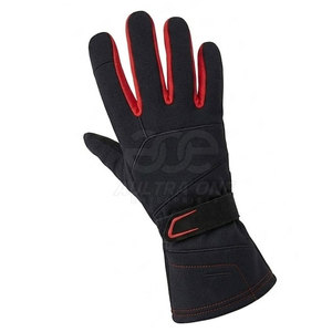 High Performance Winter Auto Racing <b>Gloves</b> Reinforced Palm Support Flame Retardant Nomex Fabric Non-Slip Closure for Precision - Product Image 5