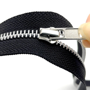 Affordable Metal <b>Zipper</b> Y Teeth Two Way <b>Zipper</b> Lightweight Metal <b>Zipper</b> for Jacket - Product Image 2