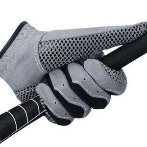 Guantes de Golf de Piel de Oveja Personalizados al por Mayor con Cierre de Gancho y Bucle, Logotipo Impreso en Relieve de Goma, Estilo Moderno para Hombre - Product Image 2