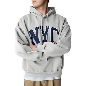 Sweat-shirts à épaules tombantes pour hommes de luxe personnalisés, logo brodé personnalisé, coton lourd, streetwear surdimensionné, sweat-shirt à épaules tombantes pour hommes - Product Image 1