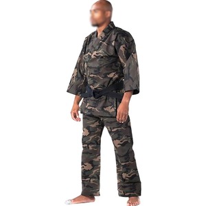 Kimono de BJJ Unisex con Camuflaje, Corte Regular, Poliéster/Algodón, Duradero, Ligero, Transpirable, de Secado Rápido, para Artes Marciales, Talla Adulto - Product Image 5